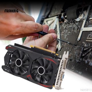 ♞,♘[fusheng] 192位pci-e介面顯示卡gtx1060顯示卡雙風扇系統高性能gtx1060顯卡遊戲專業用雙風扇