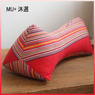 蕎麥殻養生枕頸椎枕緩解疲勞老粗布學生枕頭頸椎枕芯護頸 MU+沐選
