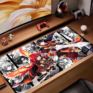 Shakugan No Shana 滑鼠墊鍵盤桌墊,卡哇伊橡膠,防滑桌墊,XXL90x40cm