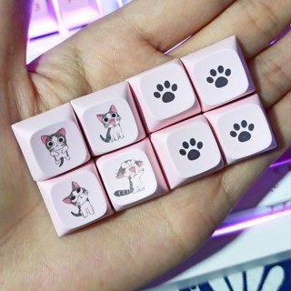 ※順發優選※ ♞,♘,♙XDA鍵帽 可愛貓PBT熱昇華機械鍵盤CAT