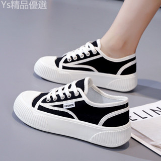 📣📣 ✨新品❤️ 黑色帆布鞋女2025夏季新款爆款透氣百搭學生休閒運動小眾板鞋球鞋