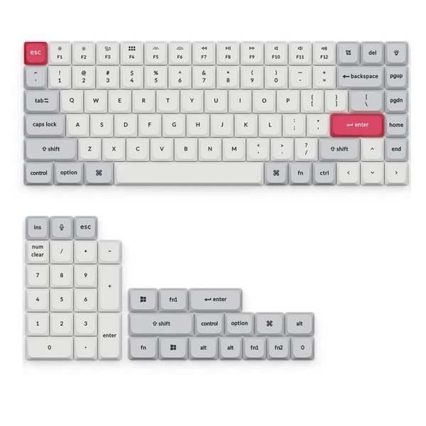 ※順發優選※ ♞,♘,,Keychron超薄矮軸pbt鍵帽專用十字軸機械鍵盤帽K3pro程式員max K5