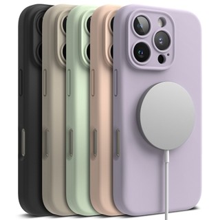 Ringke Silicone Magnetic 輕質軟矽膠保護套 iPhone 16 Pro Max 16 Pro