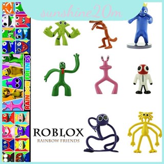 送給孩子的完美禮物 Roblox Rainbow Friends 公仔玩具模型娃娃套裝裝飾