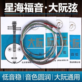 爆款現貨 琵琶琴絃 專業演奏型大阮琴絃 1/2/3/4套弦星海福音大阮絃線民族樂器配件 極速出貨