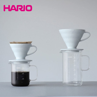 咖啡器具 日本進口HARIO 玻璃量杯咖啡分享杯燒杯廚房烘焙刻度杯牛奶玻璃杯