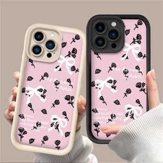 適用於 Infinix Note 50 40 30 Pro 12 G96 Zero 30 5G 流行奇幻卡通花弓減震手機