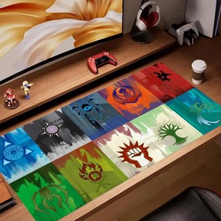 12-A-Magic the Gatherings 滑鼠墊鍵盤桌墊,卡哇伊橡膠,防滑桌墊,XXL90x40cm