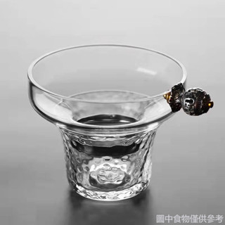 【破損包賠】 超細茶漏單個玻璃一件式茶漏可愛過濾器支架托架網紅高檔半自動