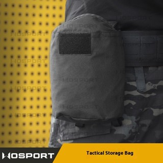 【新品】WOSPORT戰術收納包戶外大容量可折疊收納雜物便攜耐磨掛包純色