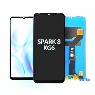 適用傳音Infinix KG6螢幕總成 Spark8手機液晶顯示屏LCD Display