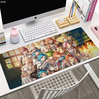 ♞,♘XXL Tensei Mushoku Table筆記本電腦滑鼠桌面地毯墊辦公桌動漫大號遊戲墊遊戲玩家鍵盤性感靠墊大