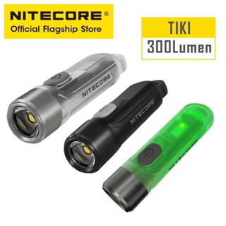 NITECORE TIKI 多光源 USB-C 充電便攜式 EDC 野營手電筒 APC UV 迷你鑰匙扣燈警告訊號閃爍