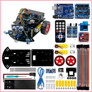♞,♘,,LAFVIN Arduino UNO R3專案智慧機器小車程式設計套件 免費課程