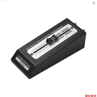 ♞迷你低噪音音量控制器音量調節裝置無源前置放大器有源揚聲器音量調節控制器無需外接電源和無損輸出rca介面