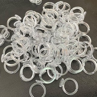 訂單滿199出貨 戒指託diy兒童飾品配件寶寶可愛戒指粉紅色開口塑膠底託手工材料