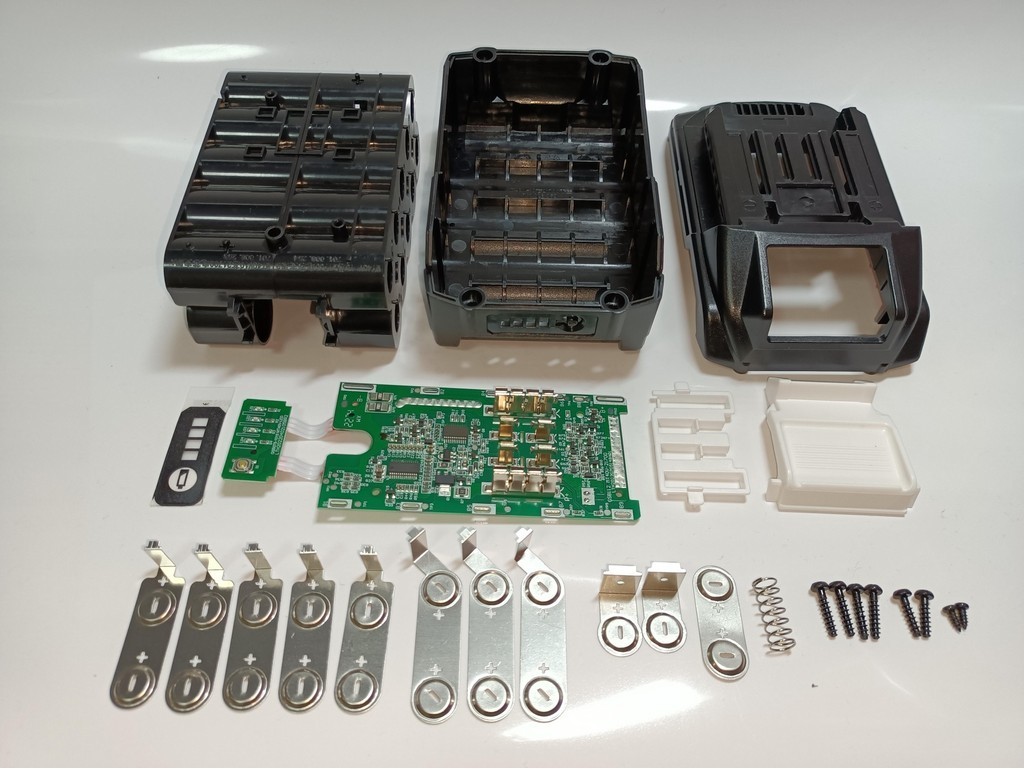 MAKITA牧田40V工具套料 10芯 BL4040 BL4050 21700款 綠板款