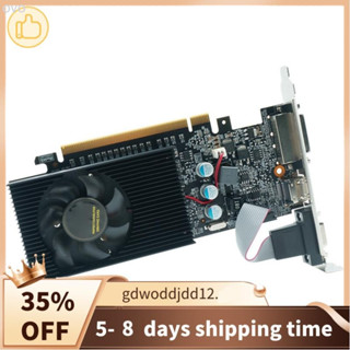 ♞高階 1 件 GT730 2GB 顯示卡 GT730 DDR3 64 位 DDR3 顯卡鋁+ABS GT 730 DDR