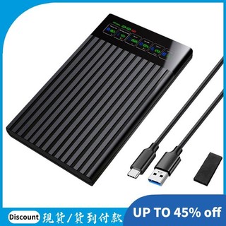 ♞2.5 英寸硬碟盒 SATA 轉 USB3.1 外接硬碟盒 6Gbps HDD SSD 硬碟盒 PC 存儲盒