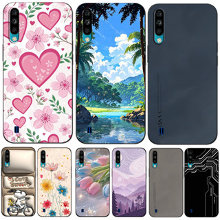 ZTE Blade A7 2020手機殼後蓋手機保護套軟矽膠黑色Tpu人風景可愛動物簡約成熟