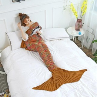 美人魚尾毯兒童成人美人魚毯睡袋美人魚尾毯辦公套腿空調
