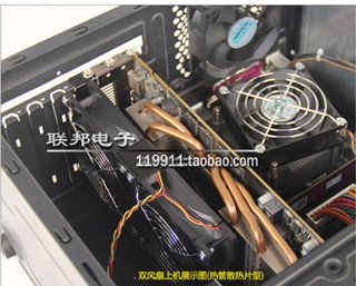 ♞#快速出貨-. 機箱PCI位 顯示卡伴侶 顯卡輔助散熱支架 單風扇/雙風扇/三風扇可選
