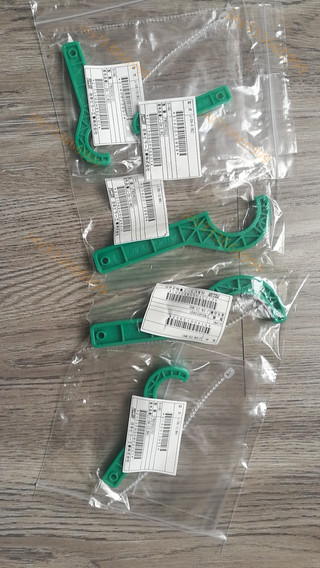 含稅促銷# PILLAR塑膠扳手綠色PFA入珠接頭扳手小口徑英制尺寸一套J-SN系列