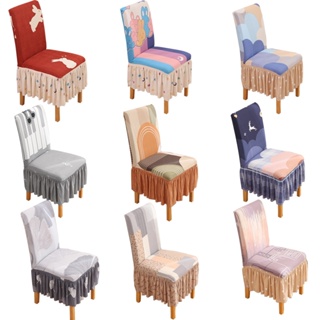 彈性餐椅椅套經典花卉設計宴會椅套保護套適用於客廳家居裝飾