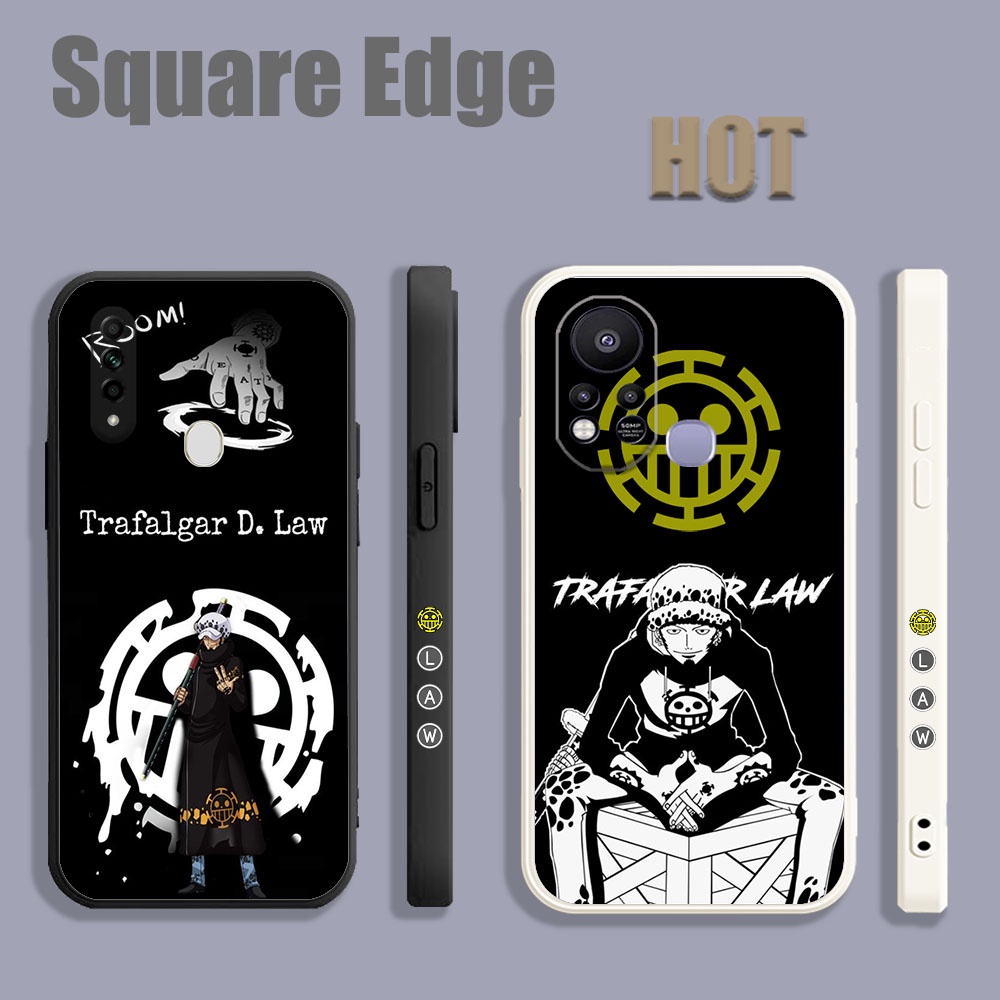 動漫 Trafalgar Law 海賊王 Law Dark LF004 手機殼適用於 OPPO A55 A74 A17