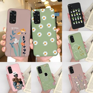 XIAOMI REDMI 小米紅米 Note 11 Note 11S 4G 5G Pretty Daisy 矽膠啞光耐用