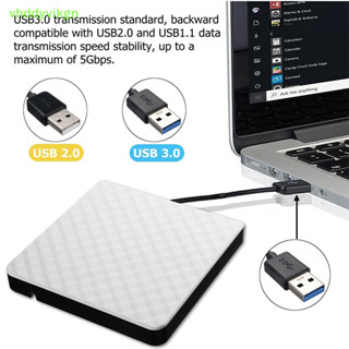 ♞Vhdd 電腦便攜式彈出式移動外接刻錄機 USB 3.0 DVD RW CD 燒錄機驅動器 TW