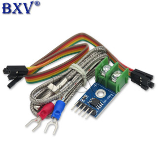IGMOPNRQ 1Sets MAX6675模組+K型熱電偶熱電偶傳感器溫度度模組適用於Arduino
