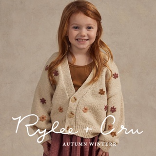 《24H出貨》美國 Rylee + Cru 彩色小花針織外套 童裝 針織外套 女孩針織外套 外套 秋冬外套 美國設計