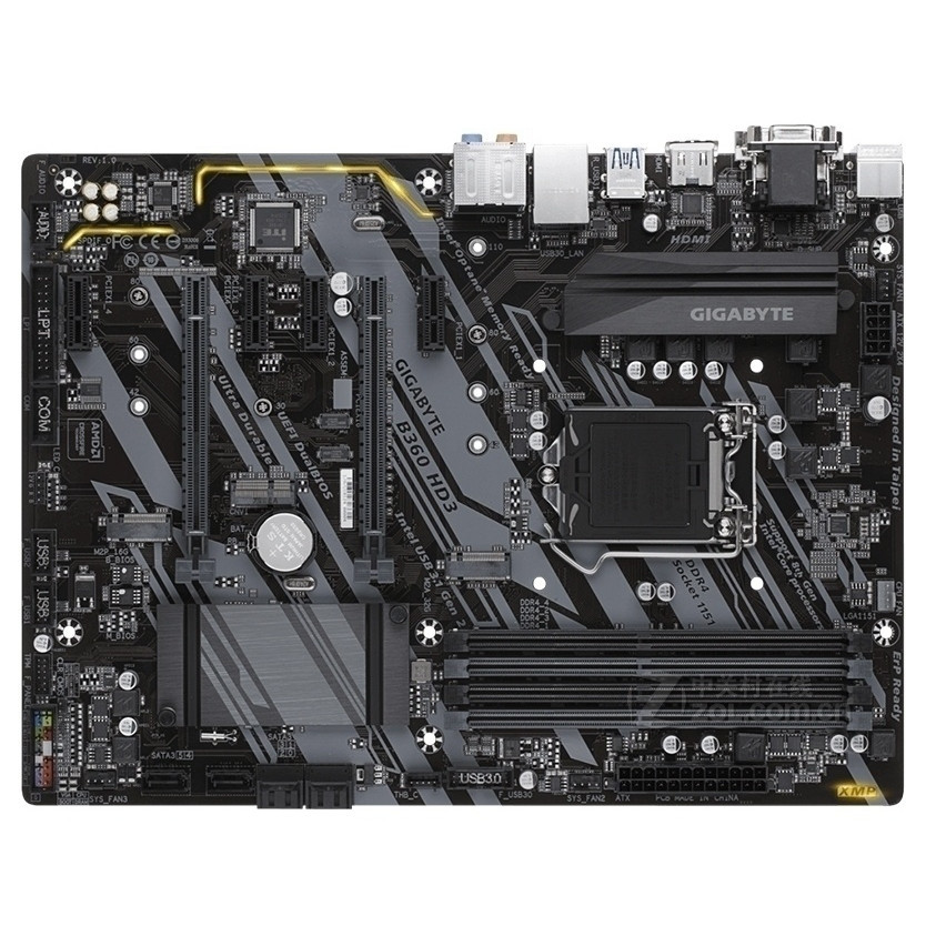 ♞【品質保障】Gigabyte/技嘉 B365-HD3 B360-HD3 b365大板 支持89代CPU質保一年