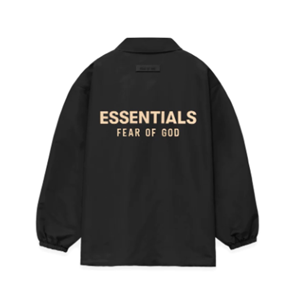 [FLOMMARKET] FOG Essentials 23FW Coaches Jacket 教練外套 黑色