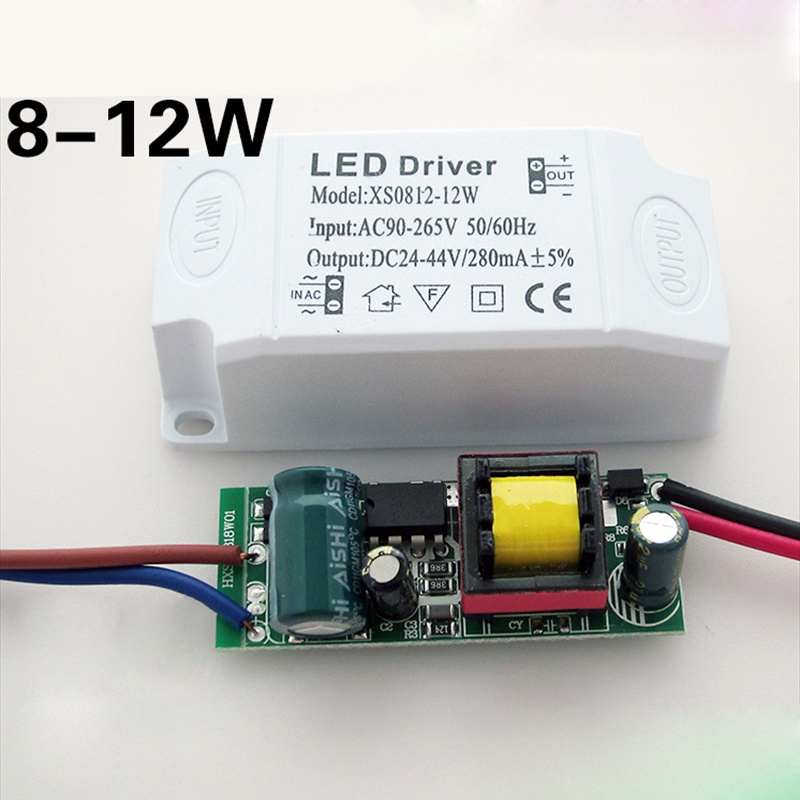 有貨| Ac90~265v 3~24W LED驅動電源適配器變壓器用於LED燈