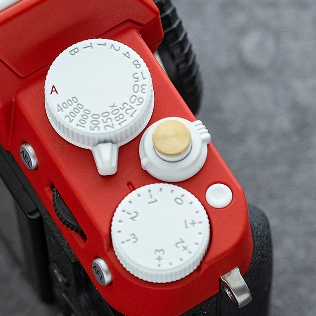 7mm迷你相機快門按鈕防誤觸適用於富士xt5徠卡m3奧林巴斯penf