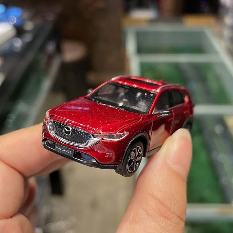 1:64 Mazda CX-5 CX5 SUV 2022 CX-4 Atenza 合金壓鑄和玩具車兒童微型比例模型車