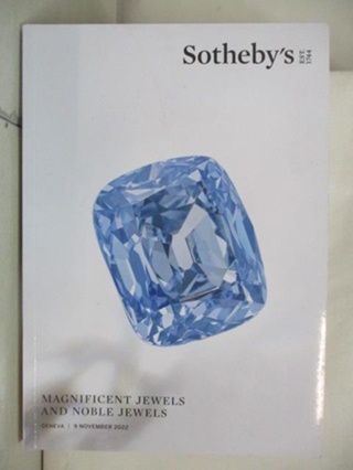 Sotheby's_Magnificent Jewels and Noble Jewel【T4／收藏_OYT】書寶二手書