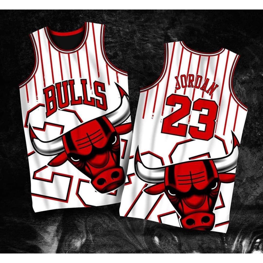 Jersey MICHAEL JORDAN CHICAGO BULLS 條紋籃球球衣僅全昇華高品質面料趨勢球衣現貨