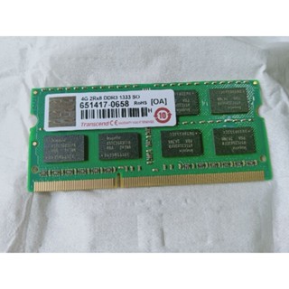 ♞,♘,♙4gb DDR3 1333 SO Transcend 筆記本電腦記憶體