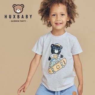 《24H出貨》澳洲 Huxbaby 熊熊有機棉短袖上衣 童裝 有機棉 短袖上衣 短袖t恤 棉質上衣 澳洲設計