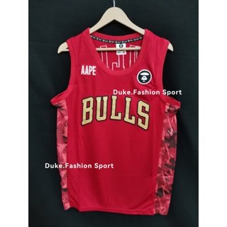 Nba 球衣公牛隊 Aape 球衣籃球球衣 Baju Sukan