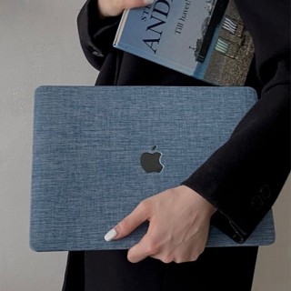 ♞布紋編織蘋果筆電保護殼 Macbook Air Pro 13 M1 A2337 A2179 A2338 M2 注音膜