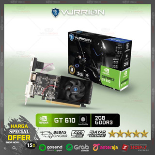 ♞,♘,♙Vga 卡 VURRION GEFORCE GT 610 2GB DDR3 顯示卡 GT 610 2GB 顯示卡