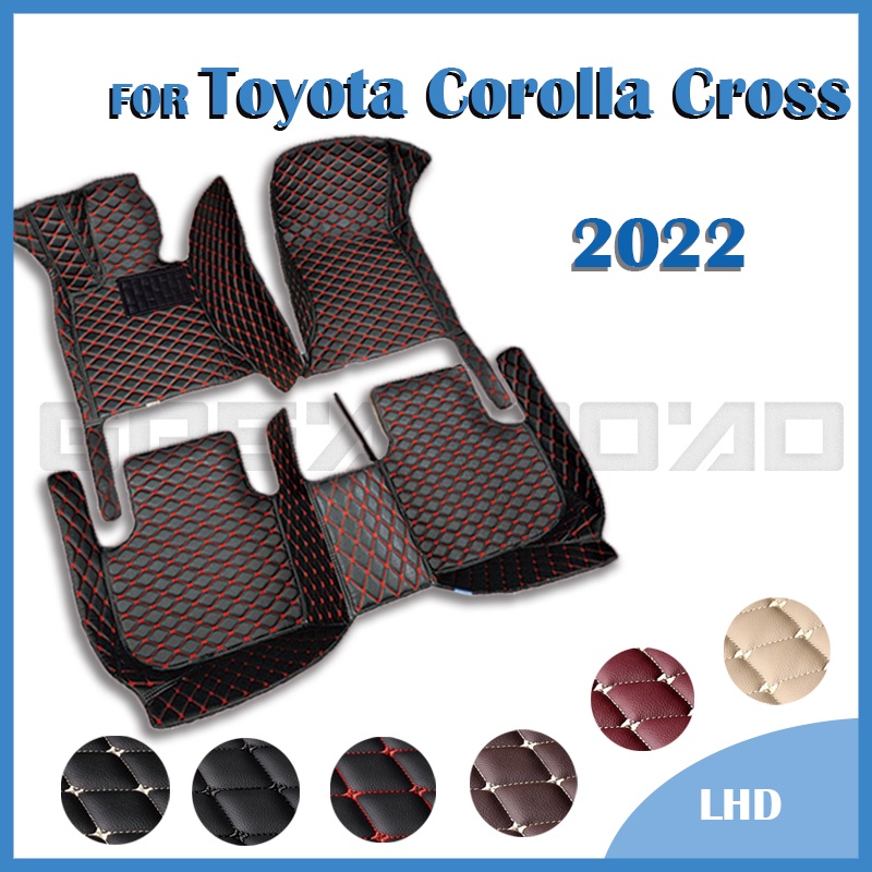豐田卡羅拉 Cross 2022 定制汽車腳墊汽車地毯罩內飾配件的汽車腳墊