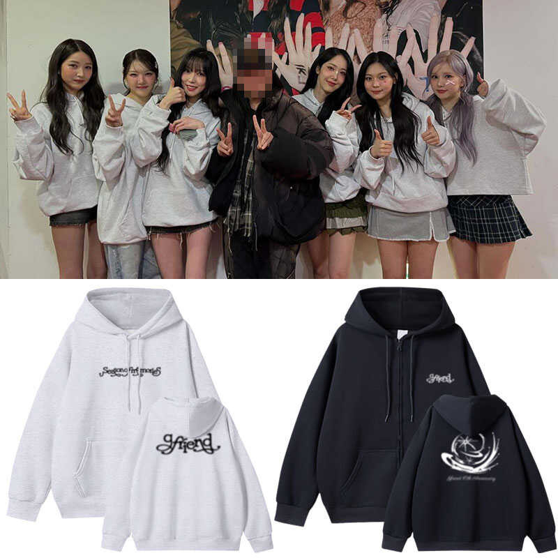 GFriend十周年演唱會SeasonOfMemories周邊同款衛衣服連帽衫外套 ba9