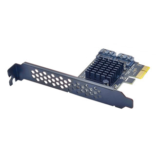 ♞,♘,♙全新 SATA RAID PCI-E 卡 SATA RAID 控制器 ASMedia 1061R 晶片 PCI