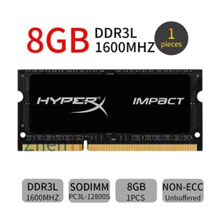 ♞,♘,♙適用於金士頓 HyperX Impact 8GB DDR3L 1600MHz 1.35V PC3L-12800