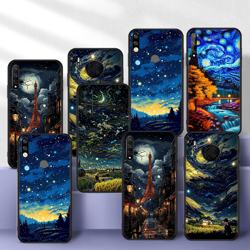 華為 Y6 Pro Y6S 2019 Y6 Prime 2018 Y7 Prime 星夜軟矽膠手機殼